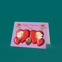 HAPPY VALENTINE'S CUPID CARD cards