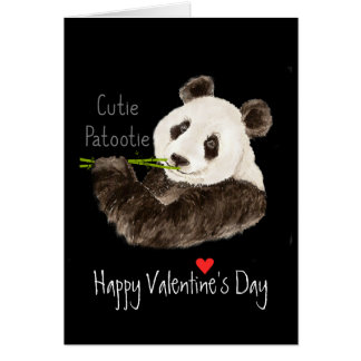 valentine's day panda bear