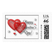 Happy Valentines Day 3 stamp