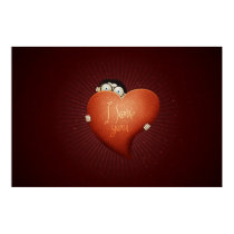 Happy Valentine's Day: A Boy In Love (English) posters by vladstudio Happy Valentine's Day: A Boy In Love (English) posters