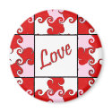 Happy Valentine's Day  Art Love magnets