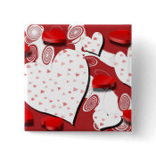 Happy Valentine's Day button