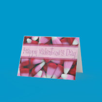 Happy Valentine's Day Candy Corn cards