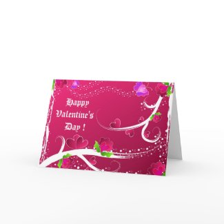 Happy Valentine's Day card card