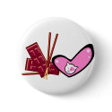 Happy Valentine's Day(Cat) buttons