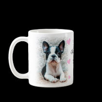 Happy Valentine's Day French Bulldog puppy mug mugs