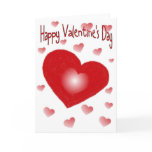 Happy Valentine's Day Heart Card
