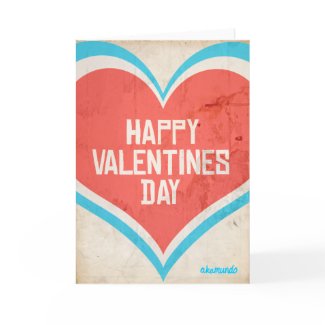 Happy Valentine's Day Heart card