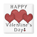 Happy Valentine's Day Hearts D7 - Frig Magnet by mrssocolov Happy Valentine's Day Hearts D7 - Frig Magnet