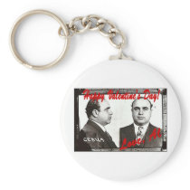 Happy Valentine's Day! Love, Al Keychain