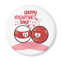 Happy Valentines Day Refrigerator Magnets
