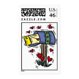Happy Valentines Day Mailbox Stamp - Also for someone you haven't seen for a long time, someone away at school or college, military personnel stationed far away, someone you left behind while you travel away. Happy Valentines Day Mailbox Stamp - Also for someone you haven't seen for a long time, someone away at school or college, military personnel stationed far away, someone you left behind while you travel away.