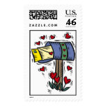 Happy Valentines Day Mailbox postage