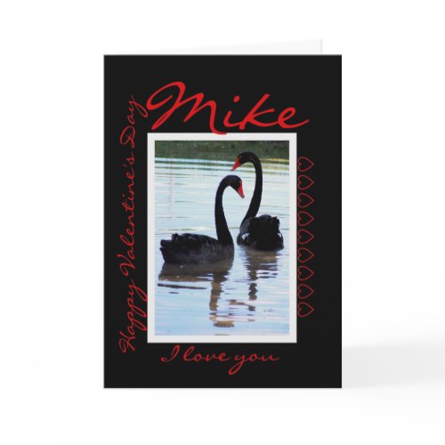 Happy Valentine's Day Mike card