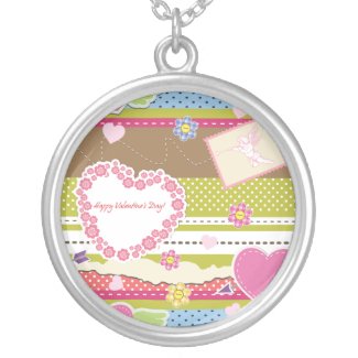 Happy Valentine's Day necklace
