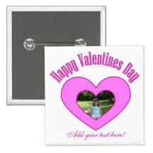 Happy Valentines Day Picture Button