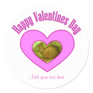 Happy Valentines Day Picture Sticker sticker