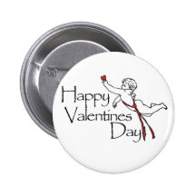 Happy Valentines Day Pin