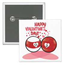 Happy Valentines Day Pin