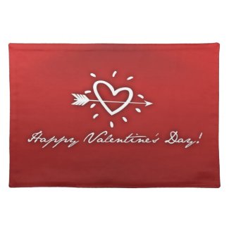 Happy Valentines Day Placemat