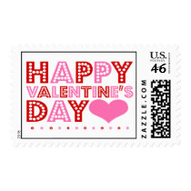 Happy Valentine's Day Postage Stamps