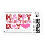 Happy Valentine's Day postage