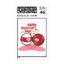 Happy Valentines Day Postage Stamp