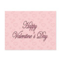 Happy Valentines Day postcards
