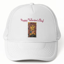 Happy Valentine's Day!-Rag Doll Design-Hat