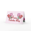 Happy Valentine's Day Roses - blank inside cards