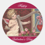Happy Valentine's Day Round Sticker