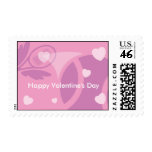 Happy Valentine's Day Tennis Stamp