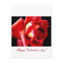 Happy Valentines day with artsy roses Postcards