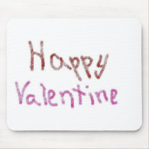 happy valentines mouse pads