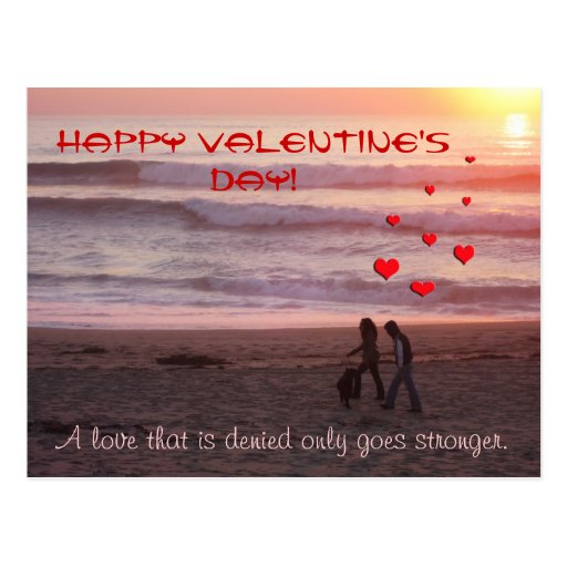 Happy Valentine's Postcard