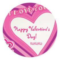Happy Valentine'sDay!, XOXOXO-Stickers stickers