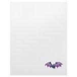 happy vampire bat letterhead template