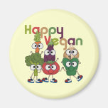 Happy Vegan Magnets