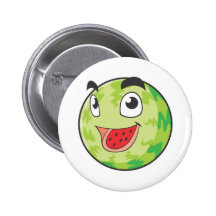 Happy Watermelon Fruit Buttons