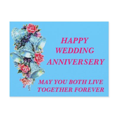 HAPPY WEDDING ANN POST CARD by MEHAKALI together forever