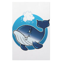 Happy Whale stationery