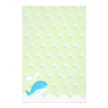 Happy Whale Stationery stationery