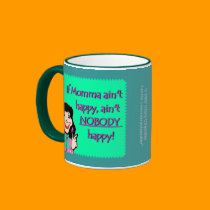 Happy White Momma Mug