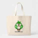 happy whooo patricks day bag