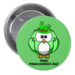 happy whooo patricks day pins