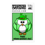 happy whooo patricks day stamps