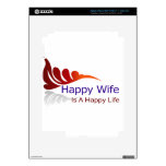 Happy Wife is a Happy Life iPad 3 Skins