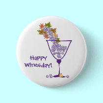 Happy Winesday - Button buttons