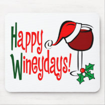 Happy Wineydays1 Mouse Mats