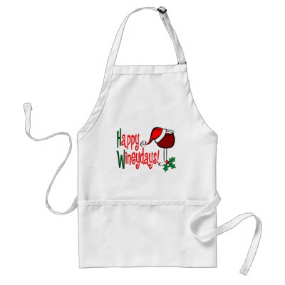 Happy WIneydays Aprons by HolidayObsessions